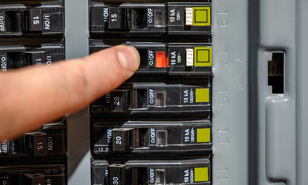 Tripped Circuit Breaker Weatherford Home Fix