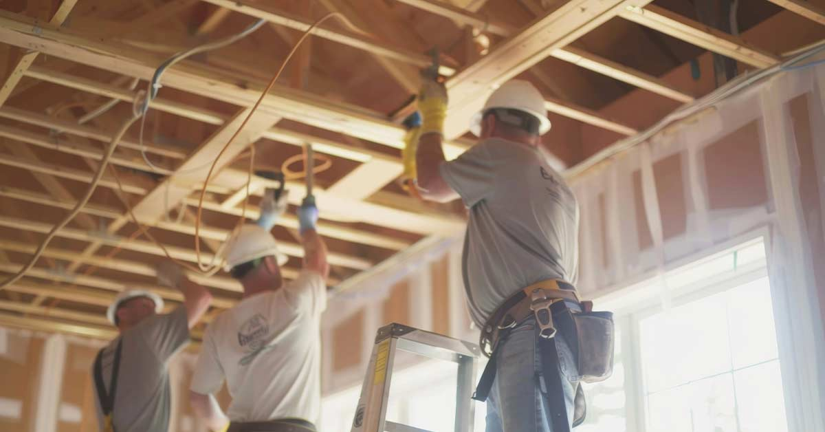 New Home Construction Electricians Benbrook Tx