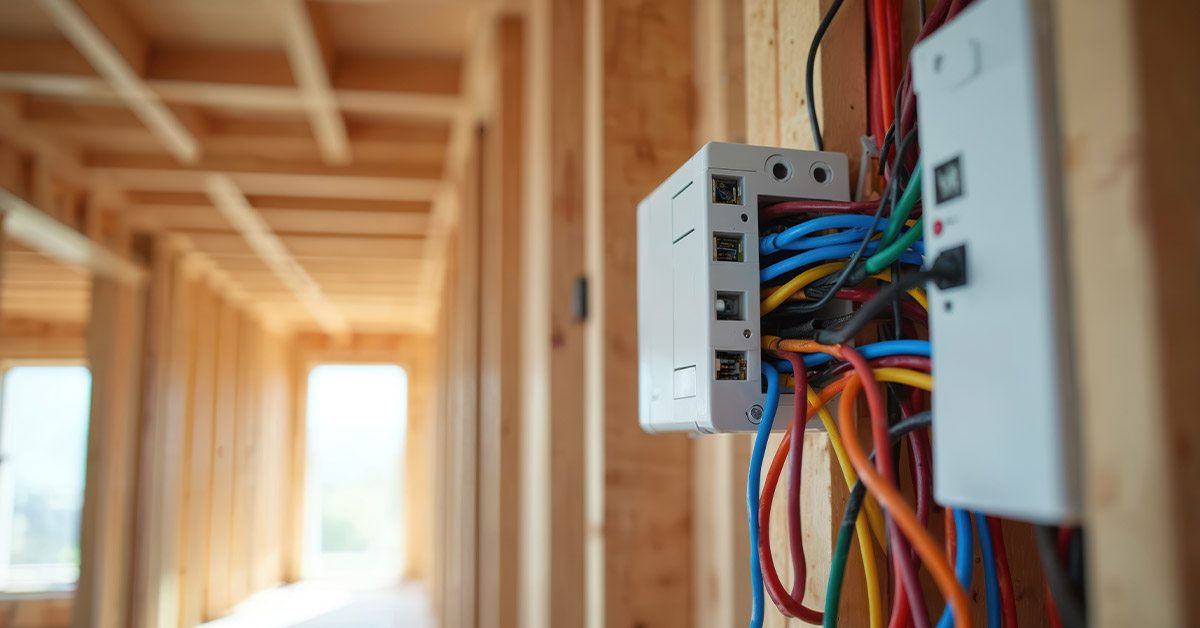 Smart Home Wiring New Construction Weatherford TX